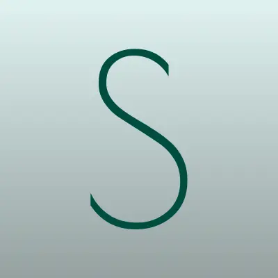 S parfum, магазин парфюмерии, лого-визитка