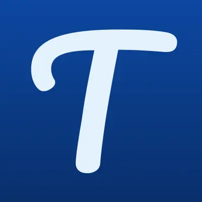 Тема, сеть магазинов овощей и фруктов, лого-визитка